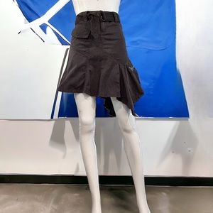 Esprit Asymmetrical Skirt in Brownish-Gray